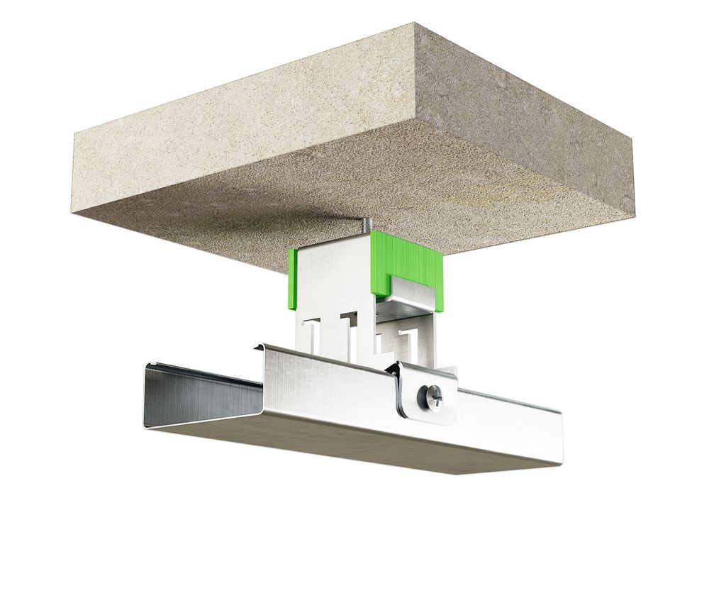 Akustik + Sylomerhenger Super T60 for tak