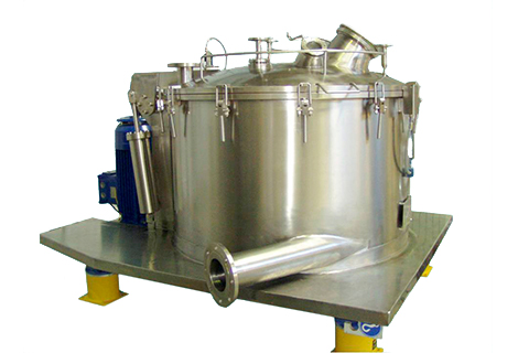 Sentrifuge med vertikal aksel og topputløp, ALFA-modell