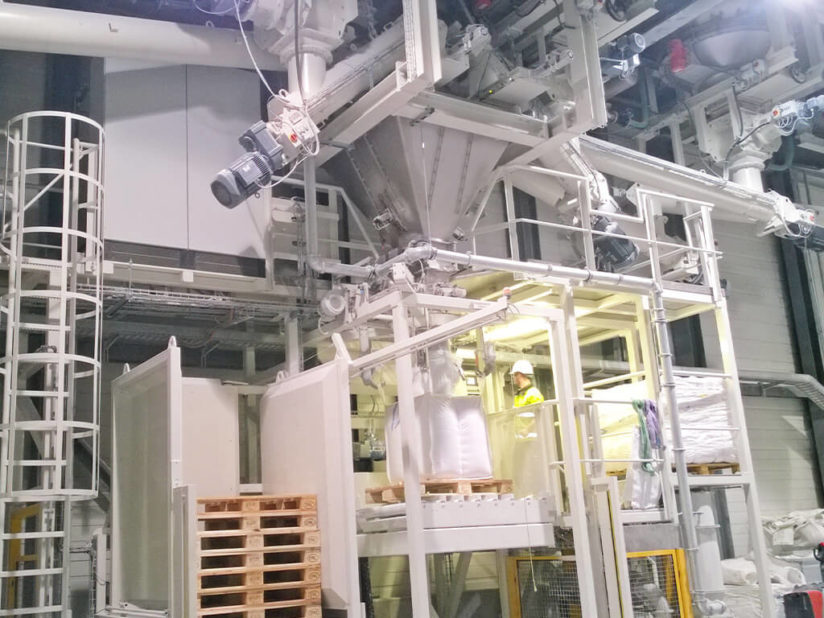 EMDE - Storsekkfyllingsstasjon