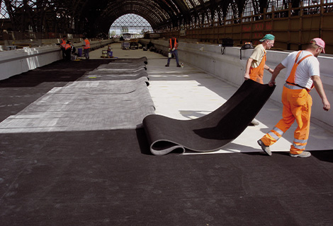 Ballastmatter SYLOMER & SYLODYN