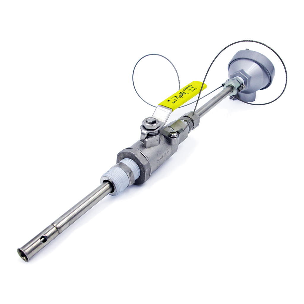 HOT TAP Valve Retractable Conductivity Sensor