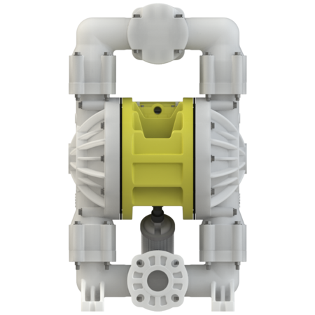 Versamatic membranpumpe 2" (51MM) Plast/Metall